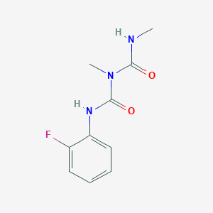 1,3-Dimethyl-5-(2-fluorophenyl)biuret