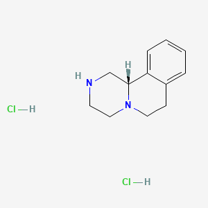 Azaquinzole dihydrochloride, (S)-