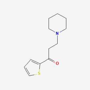 3-Piperidin-1-yl-1-thiophen-2-ylpropan-1-one