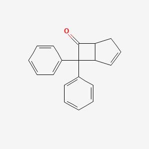 B3060590 6,6-Diphenylbicyclo[3.2.0]hept-3-en-7-one CAS No. 5452-28-8