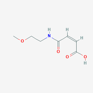 (Z)-4-(2-methoxyethylamino)-4-oxobut-2-enoic acid