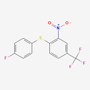 4-Fluorophenyl 2-nitro-4-(trifluoromethyl)phenyl sulfide