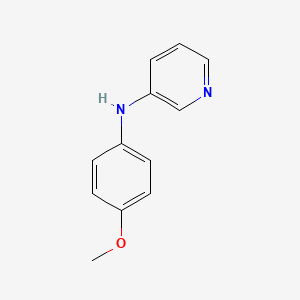molecular formula C12H12N2O B3060609 N-(4-methoxyphenyl)pyridin-3-amine CAS No. 562085-85-2