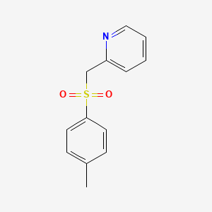 molecular formula C13H13NO2S B3060626 4-Methylphenyl 2-pyridinylmethyl sulfone CAS No. 58414-96-3
