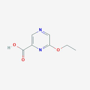 molecular formula C7H8N2O3 B3060631 6-乙氧基吡嗪-2-甲酸 CAS No. 59484-64-9
