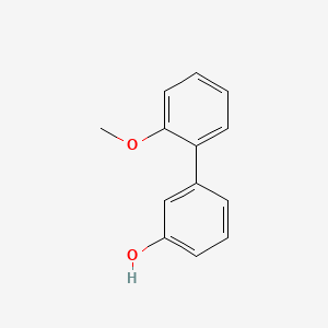 molecular formula C13H12O2 B3060638 3-(2-Methoxyphenyl)phenol CAS No. 59920-54-6