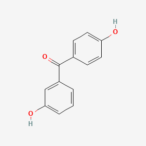 molecular formula C13H10O3 B3060644 3,4'-二羟基苯甲酮 CAS No. 611-81-4