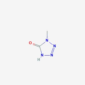 molecular formula C2H4N4O B3060655 1-甲基-1,4-二氢-5H-四唑-5-酮 CAS No. 61795-72-0