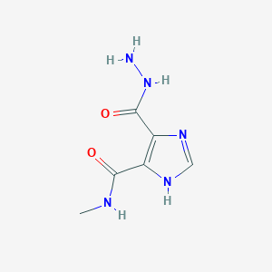 5-(Hydrazinecarbonyl)-N-methyl-1H-imidazole-4-carboxamide