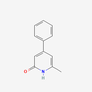 6-Methyl-4-phenylpyridin-2(1h)-one