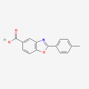 2-p-Tolylbenzo[d]oxazole-5-carboxylic acid