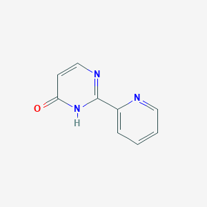 2-(Pyridin-2-YL)pyrimidin-4-OL