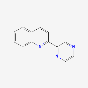 Quinoline, 2-pyrazinyl-