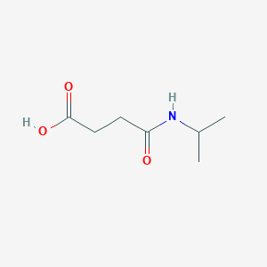 molecular formula C7H13NO3 B3060698 4-(异丙氨基)-4-氧代丁酸 CAS No. 6622-04-4
