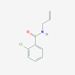molecular formula C10H10ClNO B3060703 N-allyl-2-chlorobenzamide CAS No. 66896-68-2