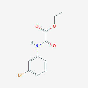 Ethyl [(3-bromophenyl)amino](oxo)acetate