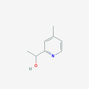 molecular formula C8H11NO B3060724 1-(4-甲基吡啶-2-基)乙醇 CAS No. 71777-67-8