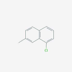 molecular formula C11H9Cl B3060725 1-Chloro-7-methylnaphthalene CAS No. 71778-30-8