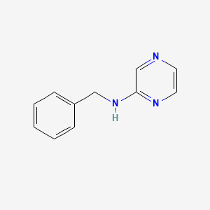 molecular formula C11H11N3 B3060730 N-苄基吡嗪-2-胺 CAS No. 7375-45-3