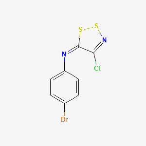 N-(4-bromophenyl)-4-chlorodithiazol-5-imine