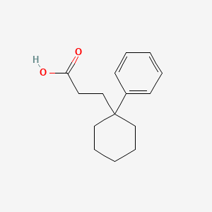 3-(1-Phenylcyclohexyl)propanoic acid