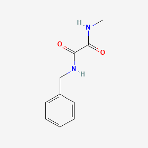 molecular formula C10H12N2O2 B3060751 N~1~-benzyl-N~2~-methylethanediamide CAS No. 7666-51-5