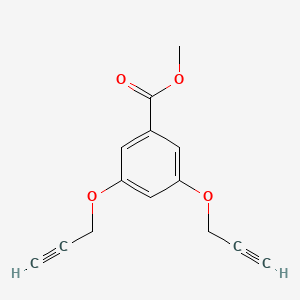 molecular formula C14H12O4 B3060752 Methyl 3,5-Bis(propargyloxy)benzoate CAS No. 768387-51-5