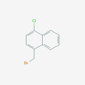 molecular formula C11H8BrCl B3060765 1-(Bromomethyl)-4-chloronaphthalene CAS No. 79996-98-8