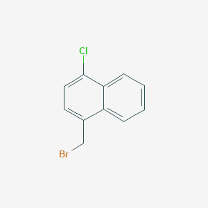 molecular formula C11H8BrCl B3060765 1-(溴甲基)-4-氯萘 CAS No. 79996-98-8