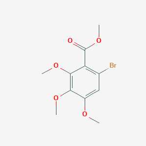 molecular formula C11H13BrO5 B3060767 Methyl 6-bromo-2,3,4-trimethoxybenzoate CAS No. 80141-07-7