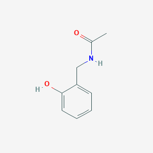 molecular formula C9H11NO2 B3060770 N-(2-羟基苯甲基)乙酰胺 CAS No. 80311-94-0