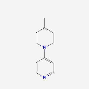 B3060773 4-(4-Methylpiperidyl)pyridine CAS No. 80965-30-6