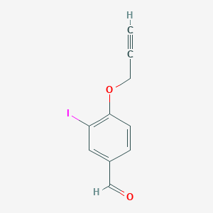 3-Iodo-4-(prop-2-yn-1-yloxy)benzaldehyde