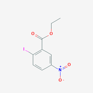 molecular formula C9H8INO4 B3060781 Ethyl 2-iodo-5-nitrobenzoate CAS No. 835916-53-5