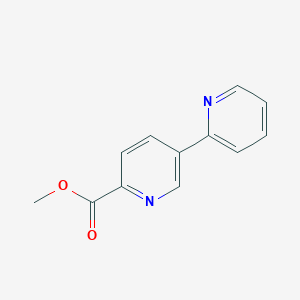 molecular formula C12H10N2O2 B3060786 甲基[2,3'-联吡啶]-6'-羧酸酯 CAS No. 845827-15-8