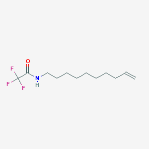 molecular formula C12H20F3NO B3060787 Acetamide, N-9-decenyl-2,2,2-trifluoro- CAS No. 85657-91-6