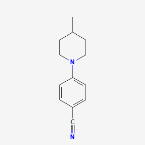 B3060789 4-(4-Methyl-piperidin-1-yl)-benzonitrile CAS No. 85872-87-3