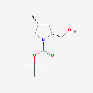 (2R,4R)-tert-Butyl 2-(hydroxymethyl)-4-methylpyrrolidine-1-carboxylate