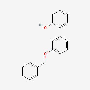 molecular formula C19H16O2 B3060812 3'-(苯甲氧基)[1,1'-联苯]-2-醇 CAS No. 889950-96-3