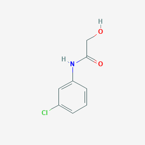 molecular formula C8H8ClNO2 B3060840 N-(3-氯苯基)-2-羟基乙酰胺 CAS No. 90434-26-7