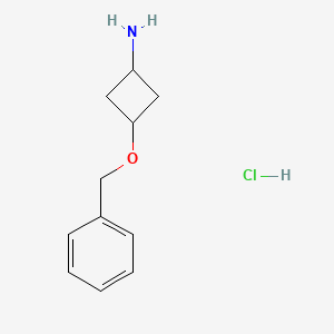 trans-3-(Benzyloxy)cyclobutanamine hydrochloride