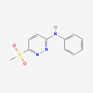 6-methylsulfonyl-N-phenylpyridazin-3-amine