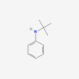 molecular formula C10H15N B3060869 N-叔丁基苯胺 CAS No. 937-33-7