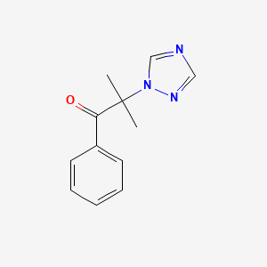 molecular formula C12H13N3O B3060870 1H-Quinoline-4-carboxylic acid, 6-methoxy-2-oxo-, ethyl ester CAS No. 94154-45-7