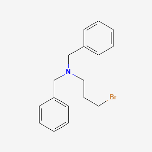 molecular formula C17H20BrN B3060887 3-Dibenzylamino-1-bromopropane CAS No. 98346-35-1