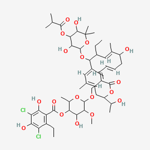 molecular formula C52H74Cl2O18 B3060904 Clostomicin A CAS No. 106008-69-9