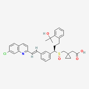 molecular formula C35H36ClNO4S B3060910 Montelukast sulfoxide CAS No. 1152185-58-4