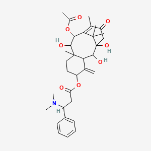 molecular formula C33H45NO8 B3060930 Taxine B CAS No. 1361-51-9