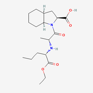 molecular formula C19H32N2O5 B3060942 2'-epi-Perindopril, (2'R)- CAS No. 145513-37-7