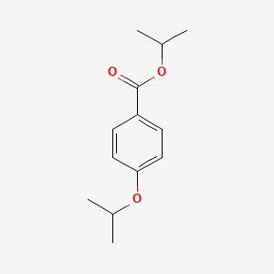 molecular formula C13H18O3 B3060945 Benzoic acid, 4-(1-methylethoxy)-, 1-methylethyl ester CAS No. 153752-00-2